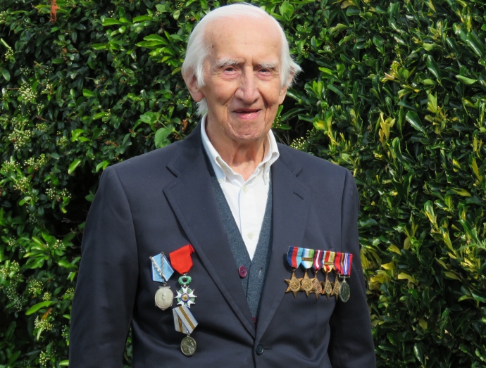 Burnham-On-Sea war veteran Tony Winterburn
