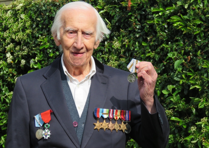 Burnham-On-Sea war veteran Tony Winterburn Burnham-On-Sea war veteran Tony Winterburn