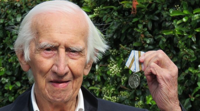 Burnham-On-Sea war veteran Tony Winterburn