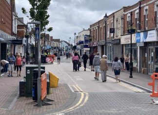 Pedestrianisation in Burnham-on-Sea