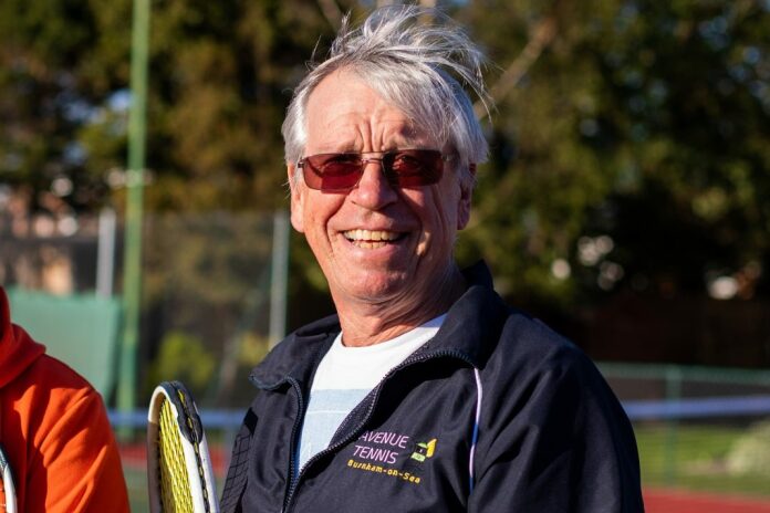 Burnham-On-Sea Avenue Tennis club manager and coach Barry Ramsden
