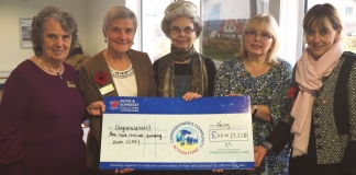 Cheque presentation by PCC