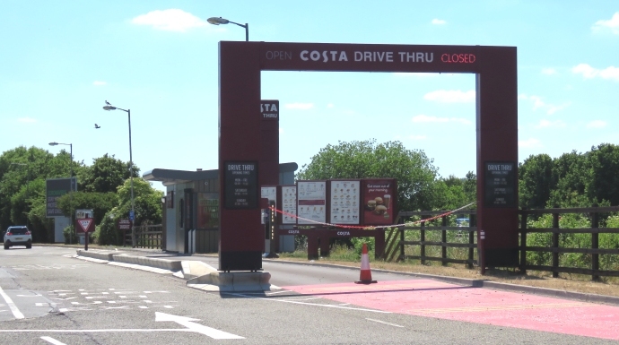 Coast drive-thru M5 Sedgemoor Services