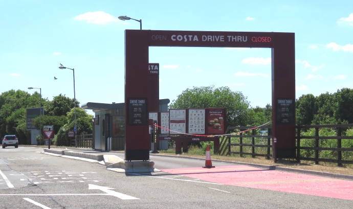 Coast drive-thru M5 Sedgemoor Services