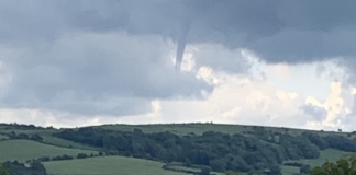 Funnel cloud Somerset