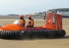 Burnham-On-Sea rescue hovercraft on Weston beach