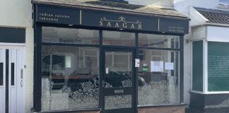 Burnham-On-Sea Saagar Indian restaurant