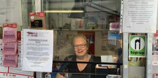 Rooksbridge Post Office Postmaster Sandra Lawrence