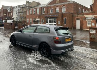 Burnham-On-Sea summer storm