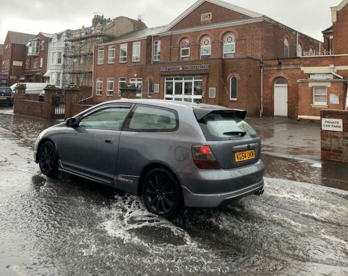 Burnham-On-Sea summer storm