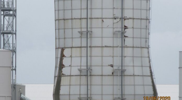 Hinkley Point damaged silo