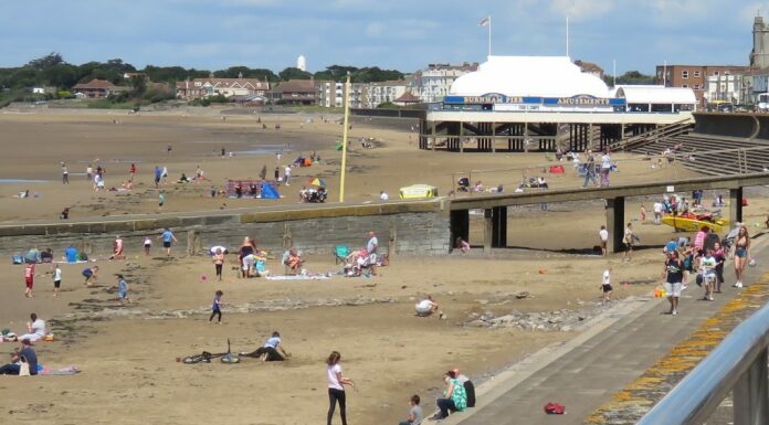 Burnham-On-Sea beach