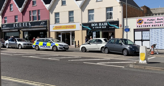 Police incident in Burnham-On-Sea's Pier Street