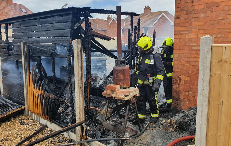 Burnham-On-Sea fire