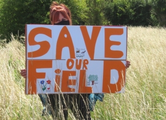 Dozens of residents protest against plans to sell Highbridge field