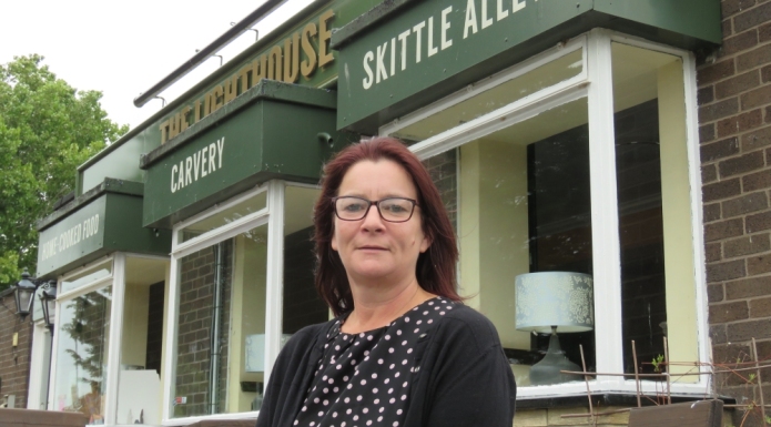 Burnham-On-Sea Lighthouse Pub manager Jess Green