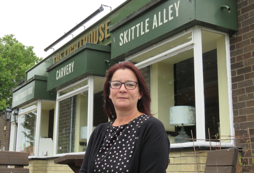 Burnham-On-Sea Lighthouse Pub manager Jess Green