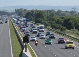 Burnham-On-Sea M5 crash