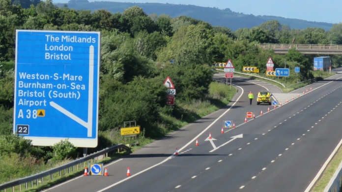 Burnham-On-Sea M5 crash