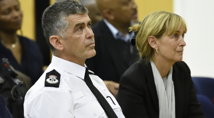 Chief Constable Andy Marsh and PCC Sue Mountstevens