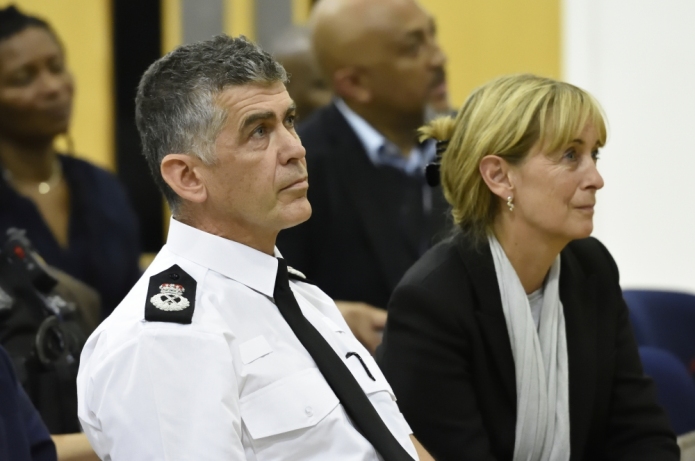 Chief Constable Andy Marsh and PCC Sue Mountstevens
