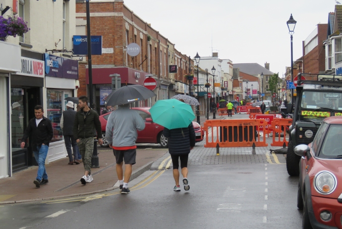 Burnham-On-Sea pedestrianisation