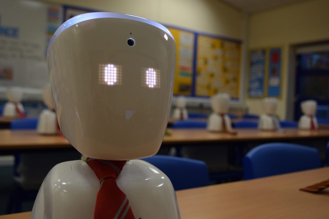 Robots in classroom