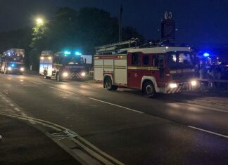 Burnham-On-Sea Rosewood Pub fire