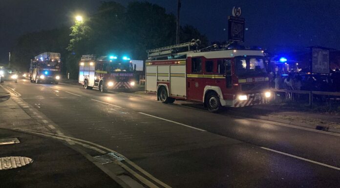 Burnham-On-Sea Rosewood Pub fire