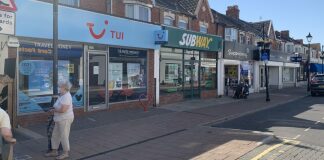 Burnham-On-Sea's TUI travel agent