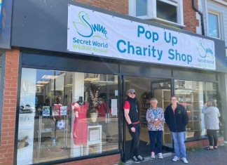 Secret World Wildlife Rescue opens new Burnham-On-Sea charity shop