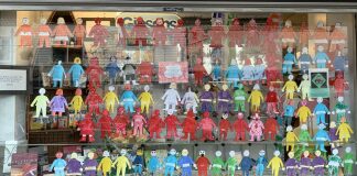 Burnham-On-Sea school pupils create art display for VJ Day anniversary