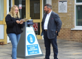 King Alfred School A-Level exam results day