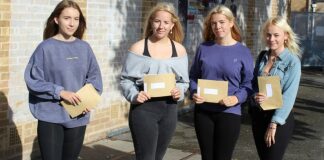 Pupils at Highbridge's King Alfred School Academy celebrate great set of GCSE exam results
