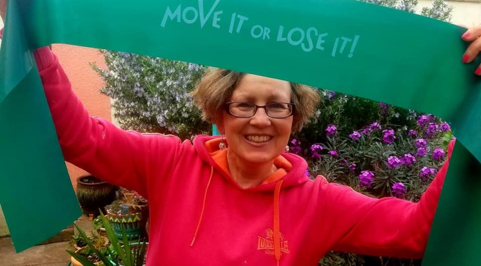 Anne Panesar runs the fitness classes