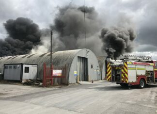 Burnham-On-Sea fire crews called to tackle big Bridgwater blaze