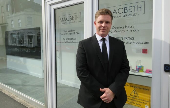 Macbeth Funeral Services in Regent Street, Burnham-Sea