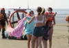 Brean beach rescue of two girls from mud