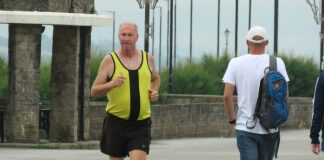 Burnham-On-Sea runner Jason Vickers