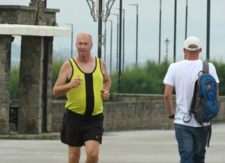 Burnham-On-Sea runner Jason Vickers