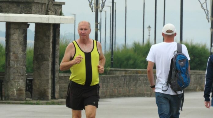 Burnham-On-Sea runner Jason Vickers