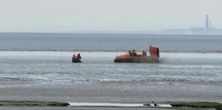 Kayakers rescued on Brean Beach