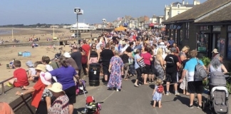 Burnham seafront rescue services day 2019