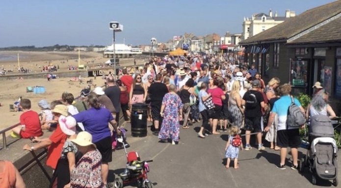 Burnham seafront rescue services day 2019