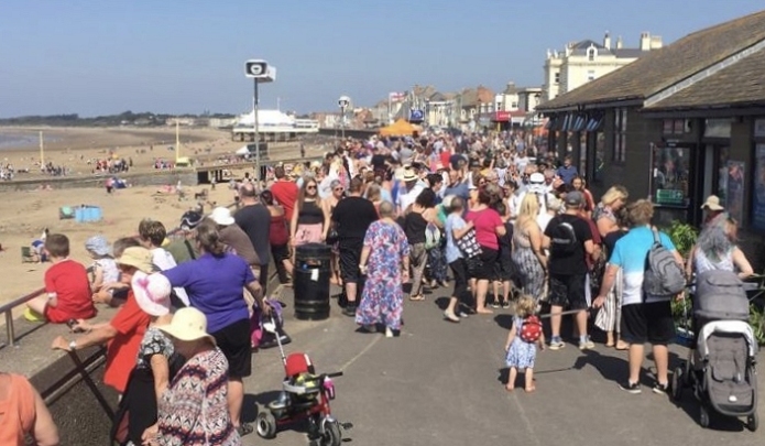 Burnham seafront rescue services day 2019