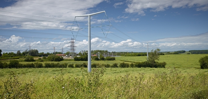 Hinkley Point T-Pylons