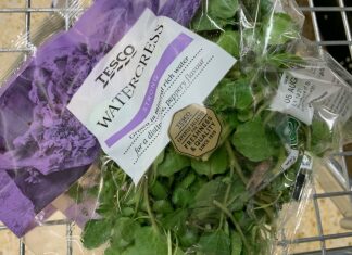 Locust found in bag of watercress at Burnham-On-Sea Tesco store