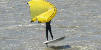 wing foiling