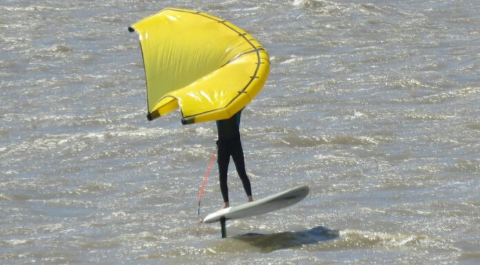 wing foiling