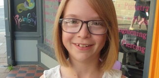 Amelia Rose donates her hair to Little Princess Charity